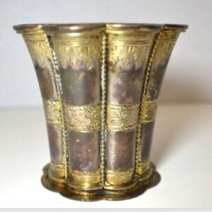 Kiddush Cup Vintage Silver Collectible Decor Stamped 925S EDV Andersen Danmark